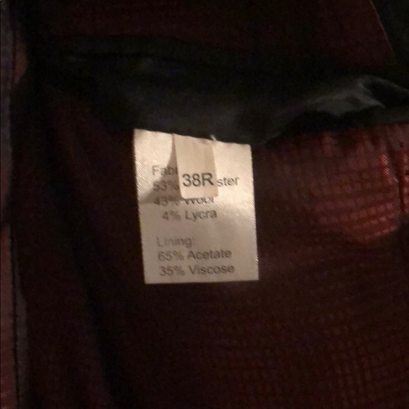 Men’s Designer Black Tuxedo Blazer 38R Medium - Picture 7 of 7